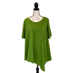 Green Top Women’s Size 2X